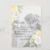 Modern gedempt Photo Lemons Virtual Vrijgezellenfe Kaart (Voorkant / Achterkant)