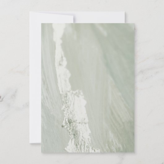 Modern geeft Bedankt Friendsgiving Invitation Gree Kaart (Achterkant)