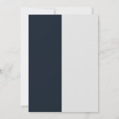 Modern Geek Space Rouge en Prinses Minimal Kaart (Achterkant)