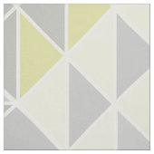 Modern GEEL Abstract driehoekig weefsel Stof (Swatch)