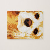 modern-geel-Amerikaanse cockerspaniel Legpuzzel (Horizontaal)