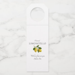 Modern Geel Citroen Evenement Bruiloft Limoncello Flessenhanger