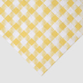 Modern geel patroonpatroon tissuepapier (Detail)