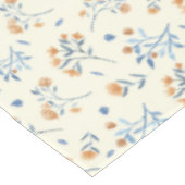 Modern geel  Wildbloempatroon Tafelkleed (Gekanteld)