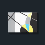 Modern Geel zwart blauw geometrische abstracte vor Canvas Afdruk<br><div class="desc">"Breng een verfijnde en eigentijdse rand aan uw ruimte met onze Modern Yellow Black Blue Geometric Abstract Shapes Canvas Print. Dit prachtige kunstwerk is een bewijs van de schoonheid van abstracte expressie en biedt een evenwichtig samenspel van vormen en kleuren die elke kamer kunnen veranderen in een modern heiligdom. Het...</div>