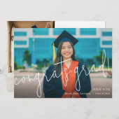 Modern Gefeliciteerd Afstudeerder je hebt het geda Aankondiging (Voorkant / Achterkant)