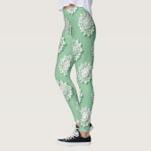 Modern gehaakt borduurpatroon leggings (Links)