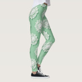 Modern gehaakt borduurpatroon leggings (Rechts)