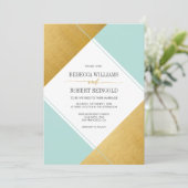 Modern gehuwd kaart (Staand voorkant)