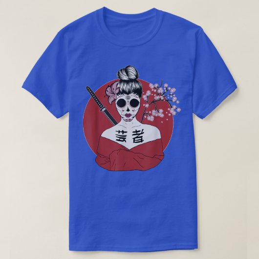 Modern Geisha Japan T-shirt (Design voorkant)