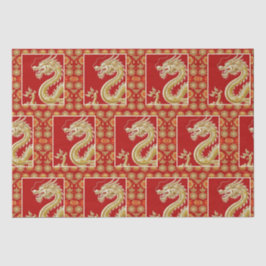 Modern Gelukkig Chinees Nieuwjaar modern Aziatisch Tissuepapier