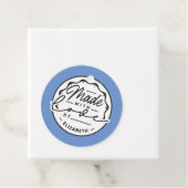 Modern gemaakt met Love Circle Label Labels (In situ)