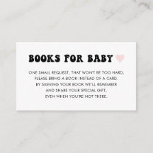 Modern Genderneutraal Baby shower boeken voor Baby
