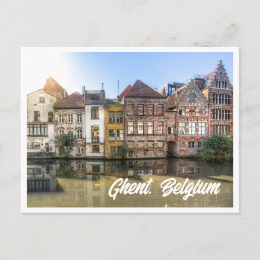Modern Gent België Foto Briefkaart (Voorkant)