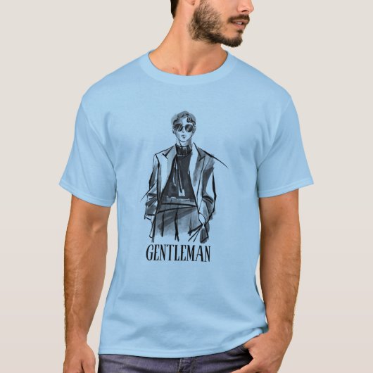 Modern Gent T-shirt (Voorkant)