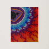 Modern Geode Jigzaag Puzzle Legpuzzel (Verticaal)