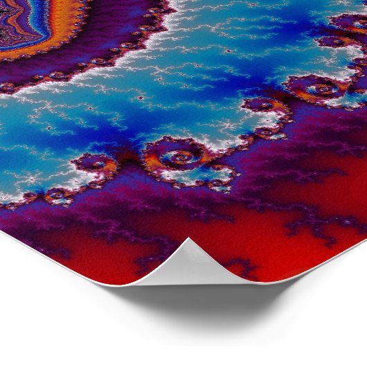 Modern Geode Poster (Hoek)