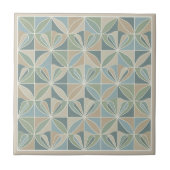 Modern Geometric Abstract Pat#19 ID1192 Tegeltje (Voorkant)