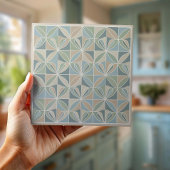 Modern Geometric Abstract Pat#19 ID1192 Tegeltje