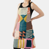 Modern geometric abstract pattern design with simp schort (Insitu)