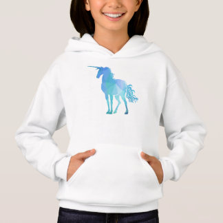 Modern Geometric Blue Unicorn