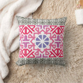 Modern Geometric colorful Boho Pattern Kussen (Deken)