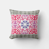 Modern Geometric colorful Boho Pattern Kussen (Voorkant)