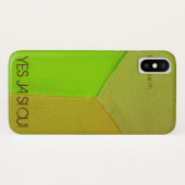 Modern Geometric Configurative Photo with any Text Case-Mate iPhone Case (Achterkant (horizontaal))