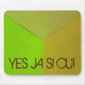 Modern Geometric Configurative Photo with any Text Muismat (Voorkant)