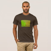 Modern Geometric Configurative Photo with any Text T-shirt (Voorkant volledig)