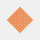 Modern Geometric, Diamonds - Mandarijns oranje Servet (Hoek)