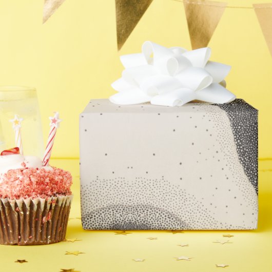 Modern Geometric Earth Tone Wrapping Paper Cadeaupapier (Verjaardagsfeest)