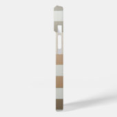Modern Geometric Earth Tones Tile Pattern - Minima Case-Mate iPhone Case (Achterkant / Links)