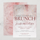 Modern Geometric Floral Chic Vrijgezellenfeest Bru Kaart (Voorkant / Achterkant)