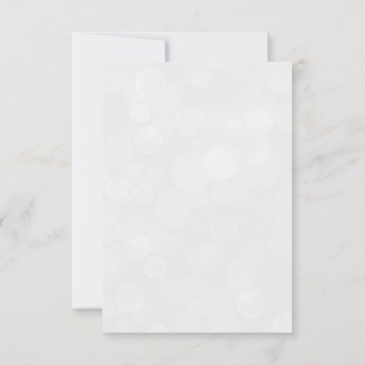 Modern Geometric Greenery Wedding RSVP Kaartje (Achterkant)