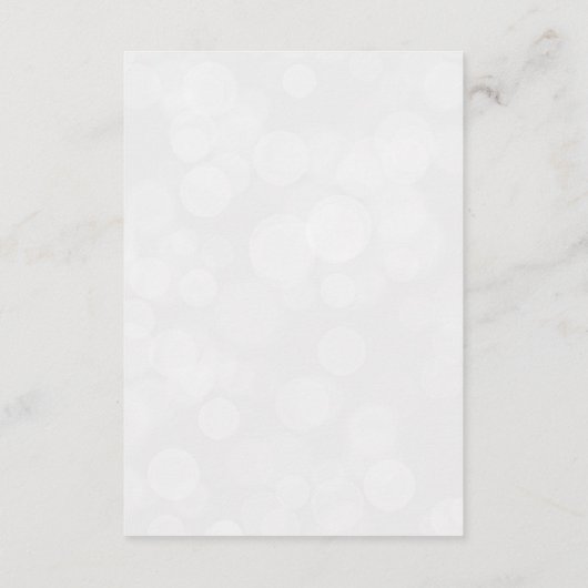 Modern Geometric Greenery Wedding RSVP Meal Choice (Achterkant)