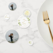 Modern Geometric Greenery Wedding Table Confetti (Groep)
