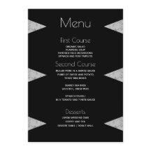 Modern Geometric Grey Marble Black Wedding