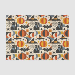 Modern Geometric Halloween Tissuepapier