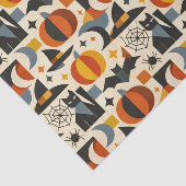 Modern Geometric Halloween Tissuepapier (Detail)