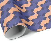 Modern Geometric Interlocking Pattern Cadeaupapier (Rol Hoek)