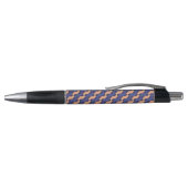 Modern Geometric Interlocking Pattern Custom Pen (Bovenkant)