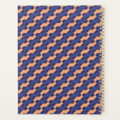 Modern Geometric Interlocking Pattern Daily Planner (Achterkant)