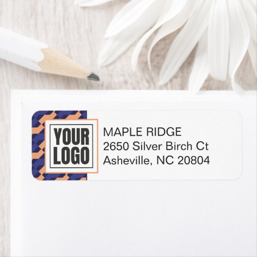 Modern Geometric Interlocking Pattern Etiket (Insitu)