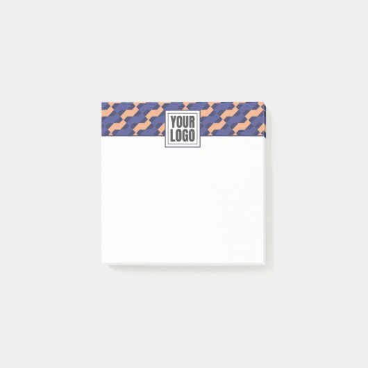 Modern Geometric Interlocking Pattern Post-it® Notes (Voorkant)