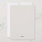 Modern Geometric Merry Dark Green Foto Feestdagenkaart (Achterkant)