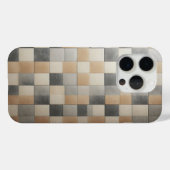 Modern Geometric Mosaic Tiles Case - Multi-sized  (Achterkant (horizontaal))