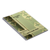 Modern Geometric Muslim Notitieboek (Rechterzijde)