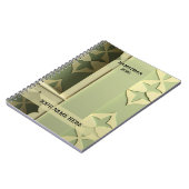 Modern Geometric Muslim Notitieboek (Linkerzijde)