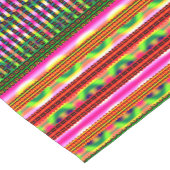 Modern Geometric Pastel Vintage  Korte Tafelloper (Hoek)